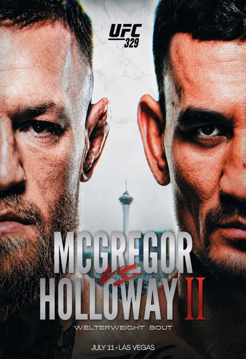 Conor McGregor ve Max Holloway UFC 329